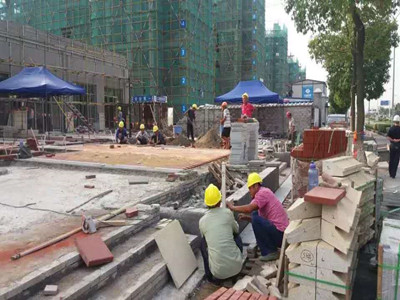 園林施工現(xiàn)場(chǎng)11